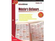 Webster s Dictionary Grades 4 8 Notebook Reference