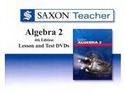 Saxon Teacher Algebra 2 Lesson and Test