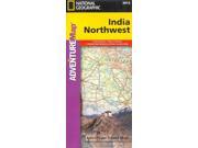 National Geographic Adventure Map India Northwest Adventure Map