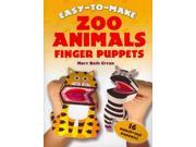 Easy to Make Zoo Animals Finger Puppets ACT