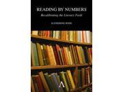 Reading by Numbers Anthem Scholarship in the Digital Age