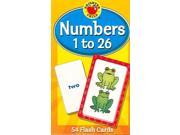 Numbers 1 to 26 Brighter Child Flash Cards