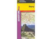 National Geographic Adventure Map Peru Adventure Map
