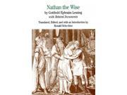 Nathan the Wise Lessing Gotthold Ephraim 1729 1781 Reprint