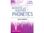 Acoustic and Auditory Phonetics 3