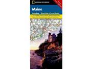 National Geographic Guide Map Maine National Geographic Guide Map