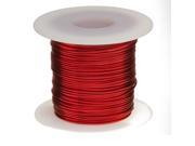 Magnet Wire Enameled Copper Wire 14 AWG 1.0 Lbs 80 Length 0.0655 Diameter Red
