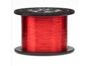 Magnet Wire Enameled Copper Wire 27 AWG 5.0 Lbs 8005 Length 0.0151 Diameter Red