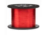 Magnet Wire Enameled Copper Wire 28 AWG 5.0 Lbs 10135 Length 0.0135 Diameter Red