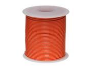 22 AWG Gauge Stranded Hook Up Wire 250 ft Length Orange 0.0253 Diameter UL1007 300 Volts