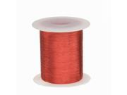 Magnet Wire Enameled Copper Wire 39 AWG 4 oz 6515 Length 0.0038 Diameter Red