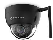 Amcrest IPM 751B Black ProHD Outdoor 1.3 Megapixel Wi Fi Vandal Dome IP Security Camera IP67 Weatherproof IK10 Vandal Proof 1.3MP 1280x960 TVL