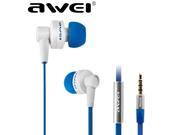 Awei® Super Bass HiFi In ear Earbuds Headset Earphone With Mic For Cellphone PC