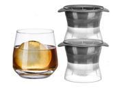 Vina® 2pcs set 2.5 Sphere Ice Ball Molds Maker Classic Cocktails Whiskey Bar