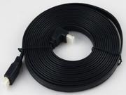 THG W AO2HDTOHD50M09BK New 5m Gold HDMI Cable V1.4 M to M 90 Degree Angle For HDTV Wall Black