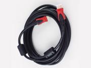THG W AO2HDTOHD50M01BK New 5M 1.4V Ultra High Speed HDMI to HDMI Cable Male with Double Magnet Ring Black