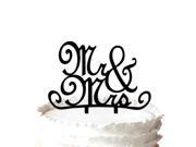 Stacked Mr Mrs Cake Topper Special Cake Topper