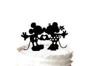 Two Lovely Mice Wedding Cake Topper for Wedding Decoration