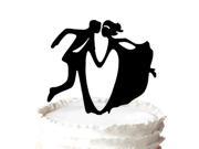 Dance Cake Topper Custom Wedding Cake Topper Mr and Mrs Swing Dancing Vintage Wedding Decor