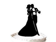 Dancing Couple Wedding Cake Topper for Party Decor or Wedding Decor