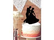 Dancing Party Wedding Cake Topper Groom and Bride Cake Topper for Anniversary Decoration