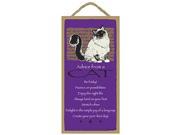 Advice From a Cat Wooden Sign Plaque
