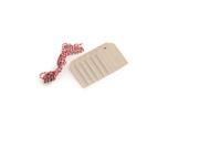 NordicWare Wood Gift Tags with Baker s Twine 6 Count