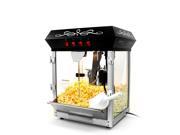 Paramount 6oz Popcorn Maker Machine New Upgraded Feature Rich 6 oz Hot Oil Popper [Color Black]