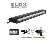 SLDX 19 21 90W Single Row Led Light Bar 18PCS 5W Spot Lights for Off road Truck Suv ATV UTV Pickup Boat 6300LM IP67