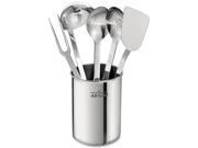 All Clad Cooking Utensil Set with Caddy