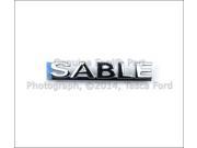 OEM Sable Emblem Nameplate Mercury Sable 2000 2003 YF4Z 16098 DA