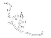 Ford OEM Suspension Stabilizer Bar Link Kit FR3Z5K483A