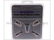 OEM Wheel Locking Expposed Lug Nut Kit 2013 14 Fusion Mkz 2013 C Max