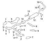 Ford OEM Exhaust Pipe 9L3Z5A212F