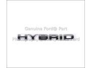 OEM Hybrid Script Name Plate Ford Fusion Hybrid 9E5Z 5442528 A