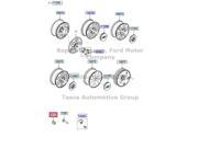 OEM Non Exposed Lug Nut For 16 Wheels 2004 7 Ford Freestar Mercury Monterey
