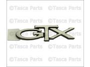 OEM Gtx Emblem Name Plate Badge 1973 1974 Gtx 1970 Roadrunner