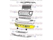 OEM Mopar Front Bumper Lower Fascia 2011 2014 Jeep Patriot 68091523AA