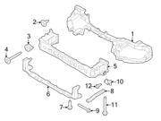 Ford OEM Radiator Support Tie Bar DT1Z8A284A