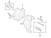 Ford OEM Alternator Bolt N808871S437