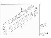 Ford OEM Running Board YL8Z16451AAA