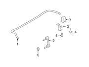 Ford OEM Suspension Stabilizer Bar Link Nut W710269S440
