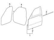 Mopar OEM Door Outer Panel 55396994AA