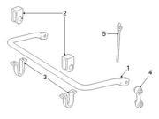 Ford OEM Suspension Stabilizer Bar Link Bolt N605705S439