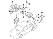 Ford OEM Radio Knob #F7CZ18519AB Ford OEM Radio Knob #F7CZ18519AB