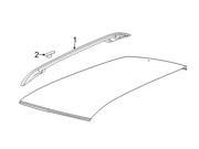 OEM Roof Luggage Carrier Side Rail 55112731AB