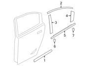 Mazda OEM Door Molding #BP4K-50-692A-67 Mazda OEM Door Molding #BP4K-50-692A-67