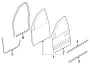 Mopar OEM Door Outer Panel #55394355AB Mopar OEM Door Outer Panel #55394355AB