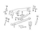 Ford OEM Shock Absorber #AU2Z18V125AC Ford OEM Shock Absorber #AU2Z18V125AC