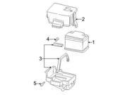 Ford OEM Battery Tray Bolt #W716773S437 Ford OEM Battery Tray Bolt #W716773S437